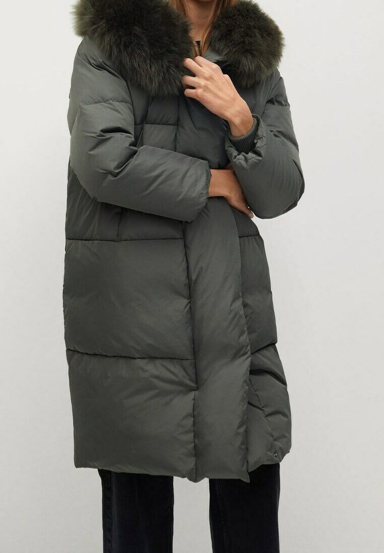 Mango Wintermantel - khaki