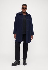 Persona by Marina Rinaldi OMBRE - Krátký kabát - blu notte