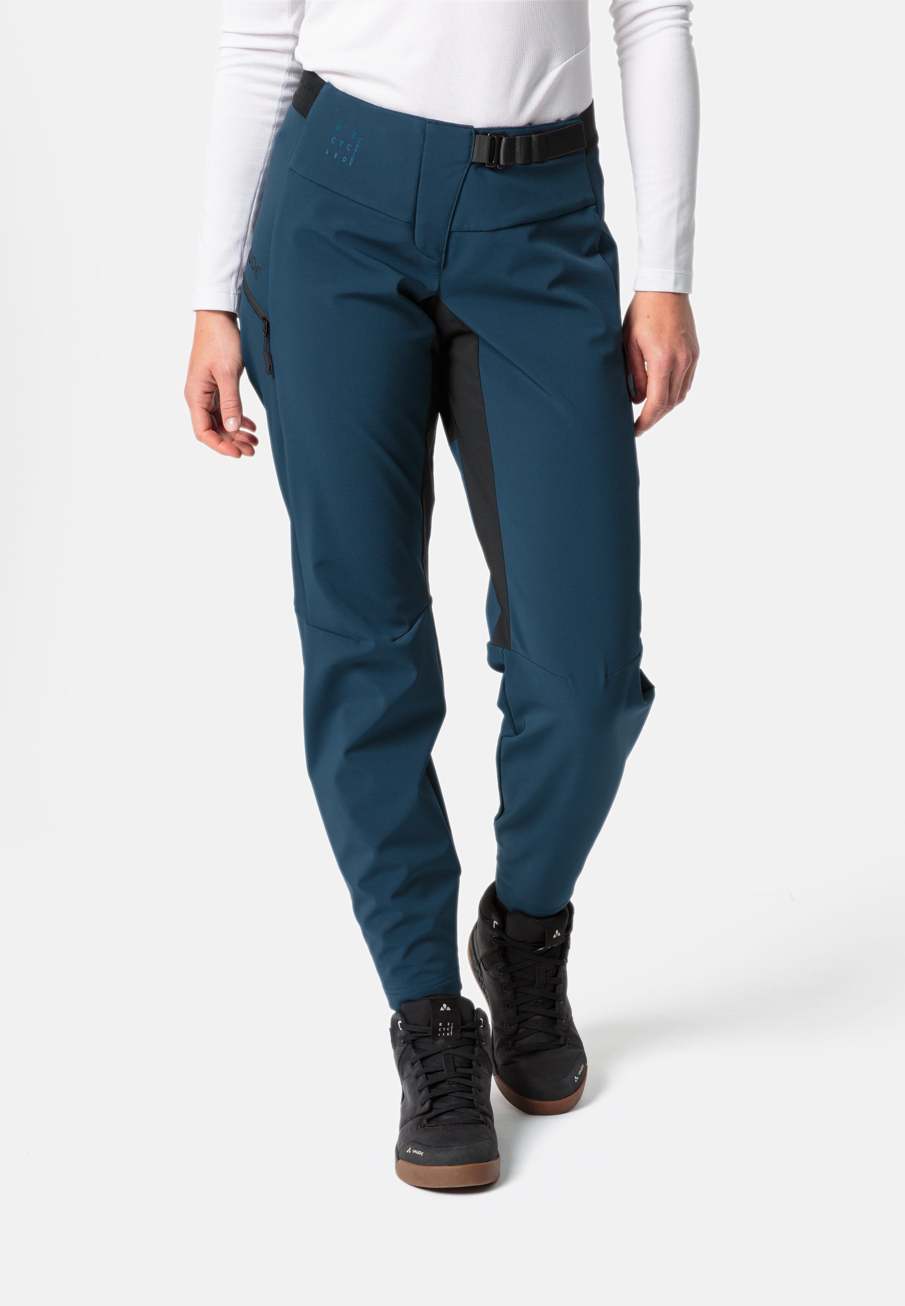 VAUDE Pantaloni Impermeabili Uomo All Year Moab 2 In 1, Con Imbottizione Rimovibile S.Cafè, Per MTB E Pendolari - 2