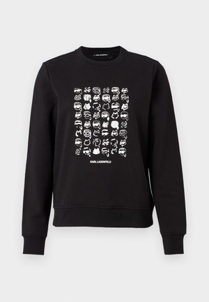 KARL LAGERFELD IKON SEASONAL LOGO  - Sweatshirt - black