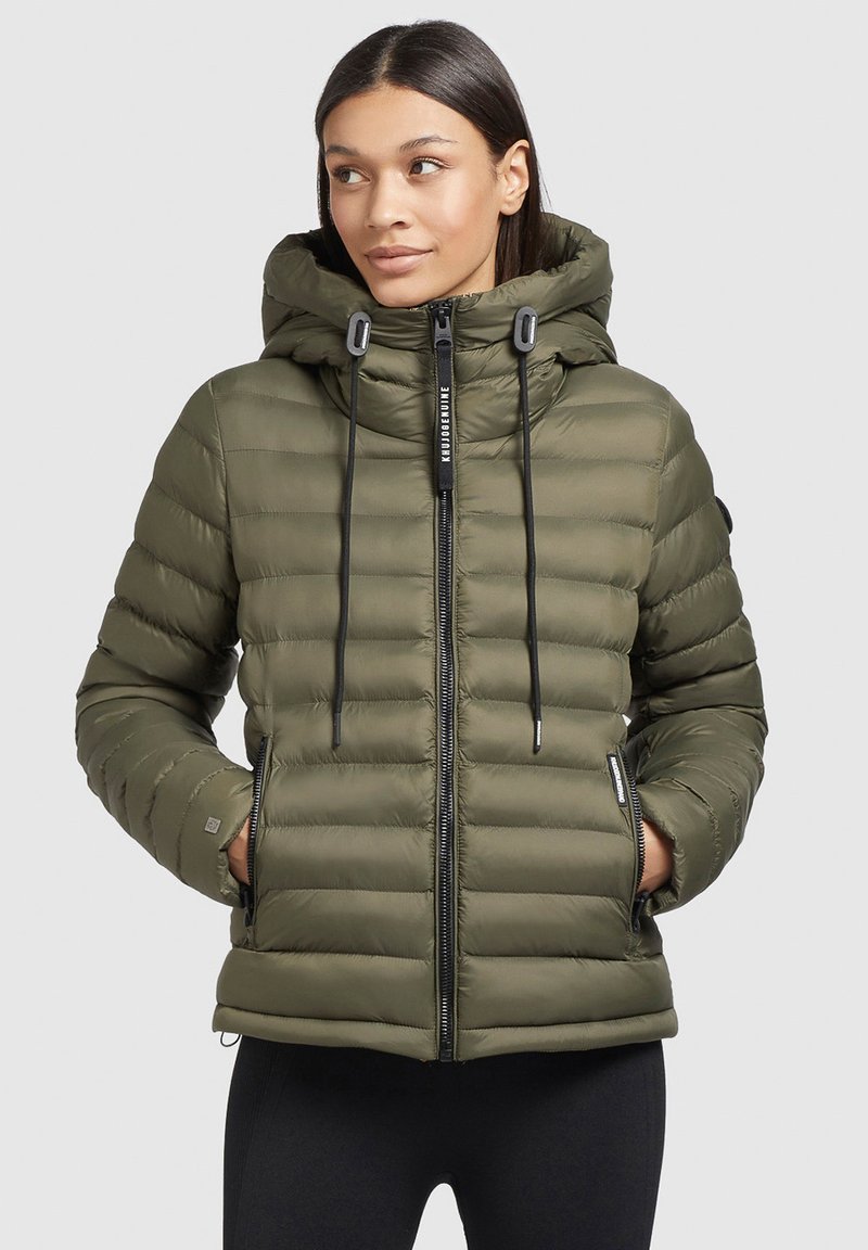 khujo LOVINA SHINE Winter jacket khaki grün/khaki Zalando.ie