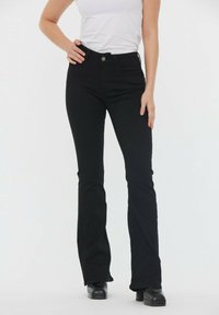 Lee Cooper JEDEN - Jean bootcut - noir