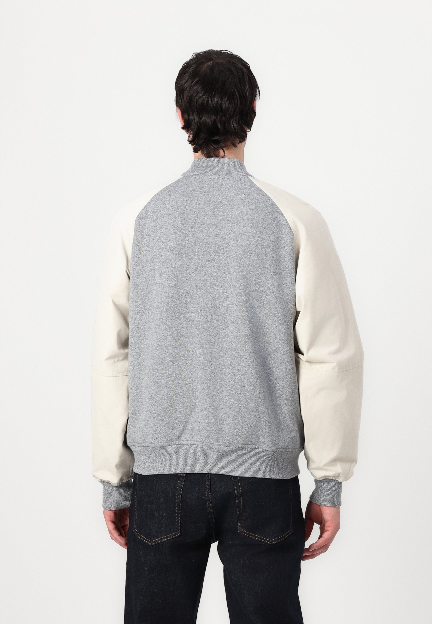 Tommy Hilfiger MIX MEDIA VARSITY UNISEX - Bomber Jacket - grey