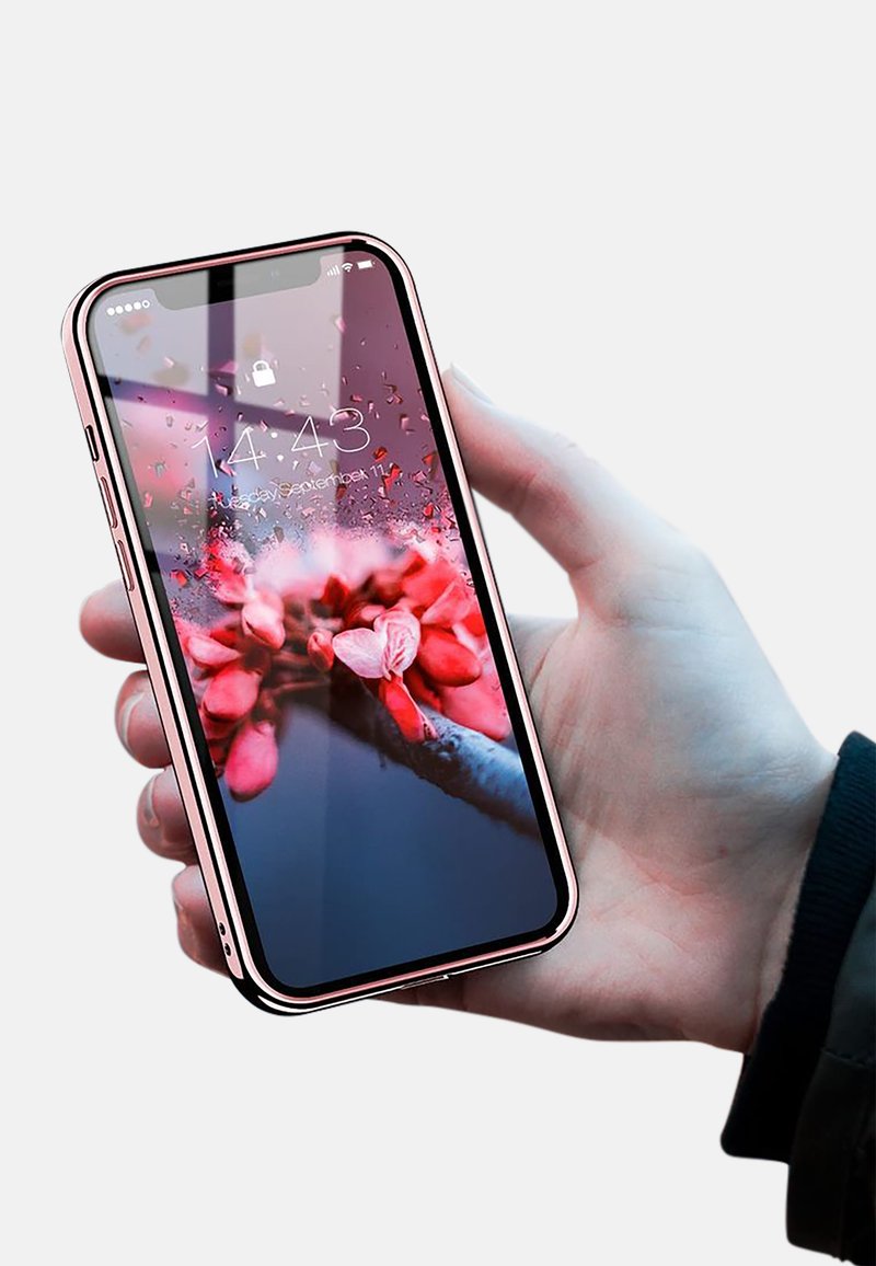 Arrivly CRYSTAL CLEAR CASE FOR IPHONE IPHONE 14 - Mobilskal - pink