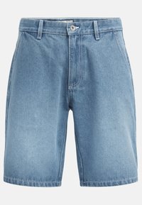 ASHER LOOSE FIT - Shorts di jeans - light blue