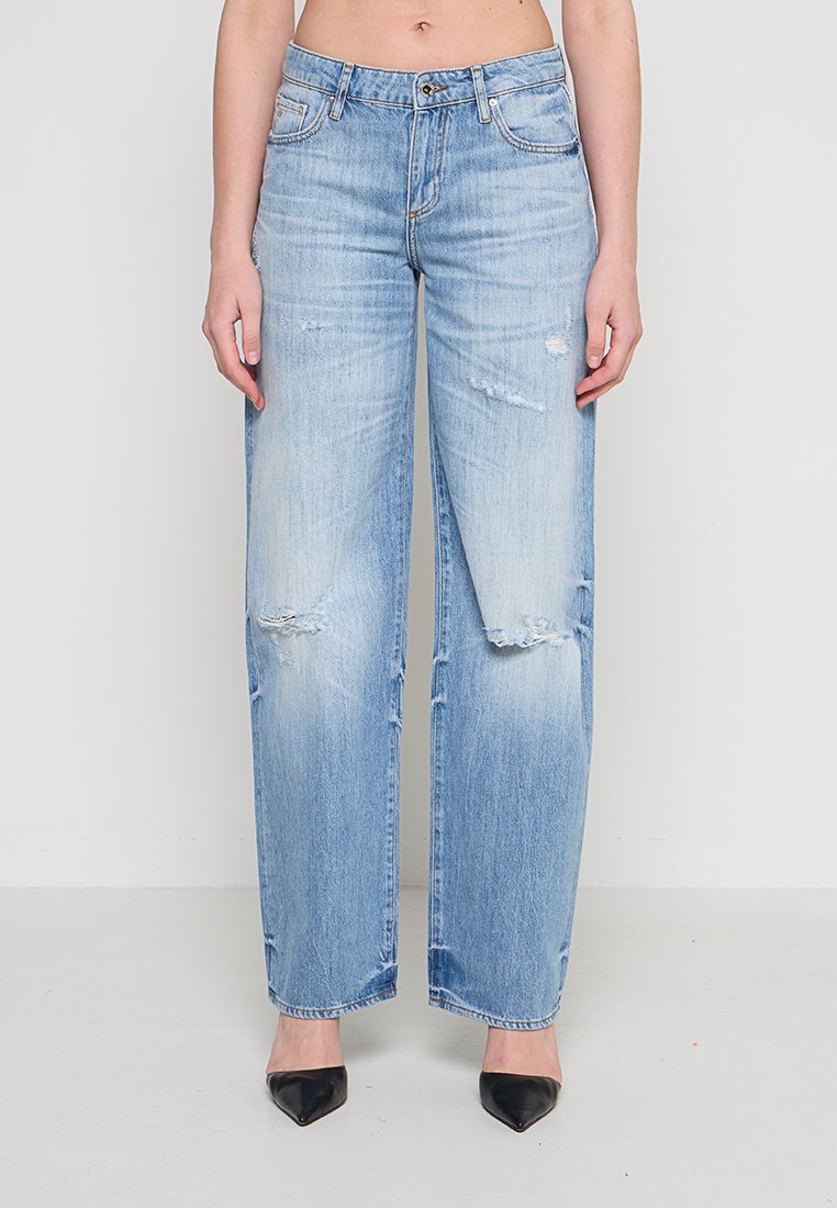Armani Exchange Relaxed fit jeans lichtblauw denim Armani Exchange Relaxed fit jeans lichtblauw denim
