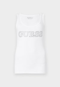 EMBELLISHED LOGO TANK - Top - pure white