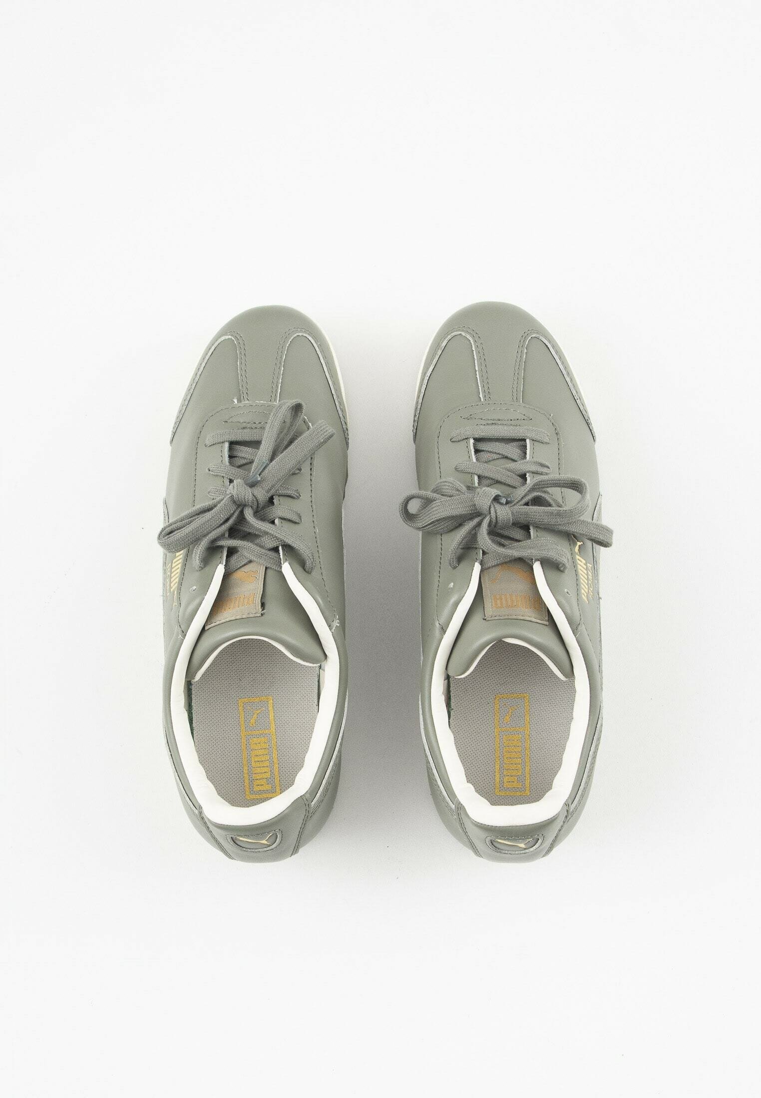 grey puma sneakers