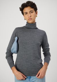 GAP Strikkegenser - charcoal heather