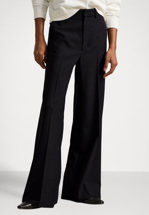 STRETCH-WOOL BEATON PANT - Bukser - black