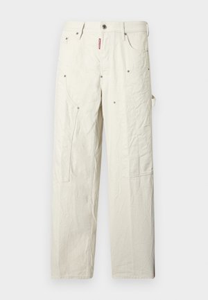BAGGY  - Jeans Relaxed Fit - off white