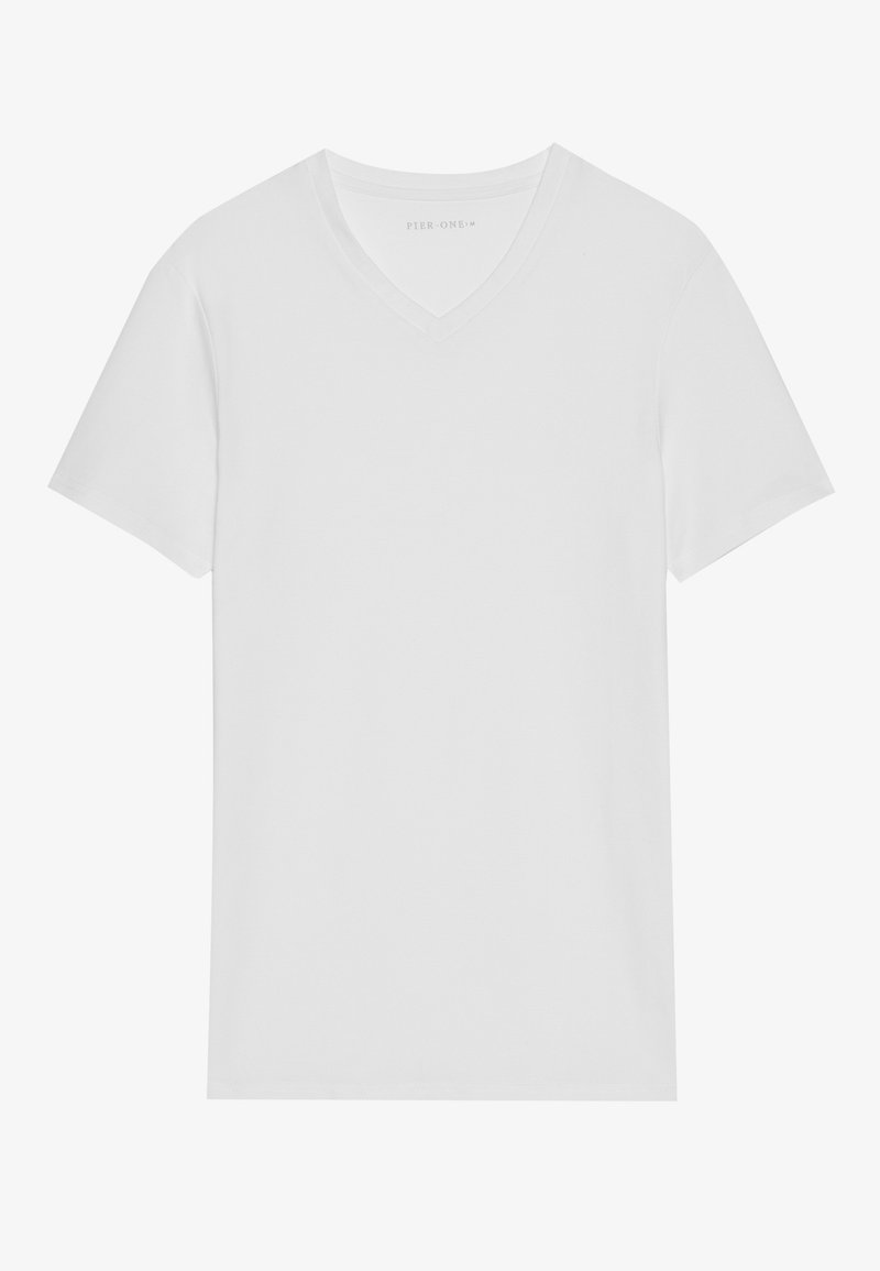 Pier One T-shirt basic wit Pier One T-shirt basic wit