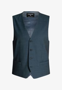 Unausgewählt, blau meliert