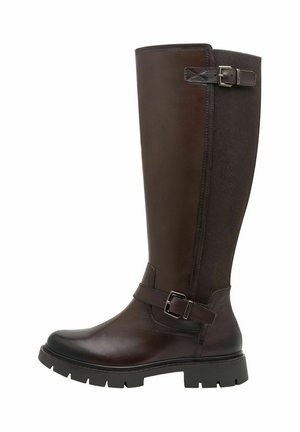 Tamaris Plateaulaarzen - mocca
