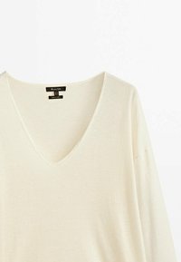 Massimo Dutti Pullover - beige