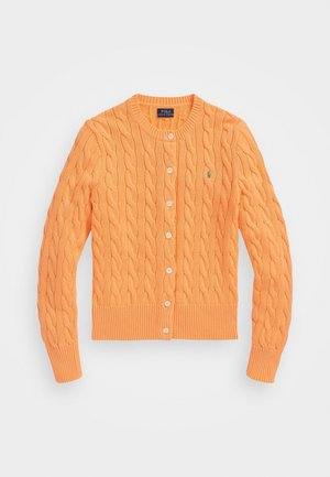 Strickjacke - orange