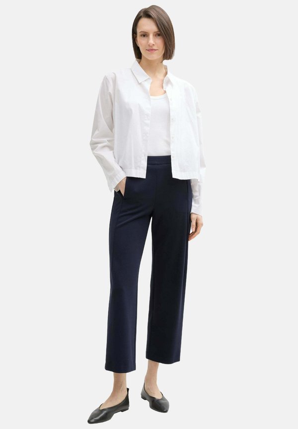 CROPPED STRAIGHT - Stoffhose
