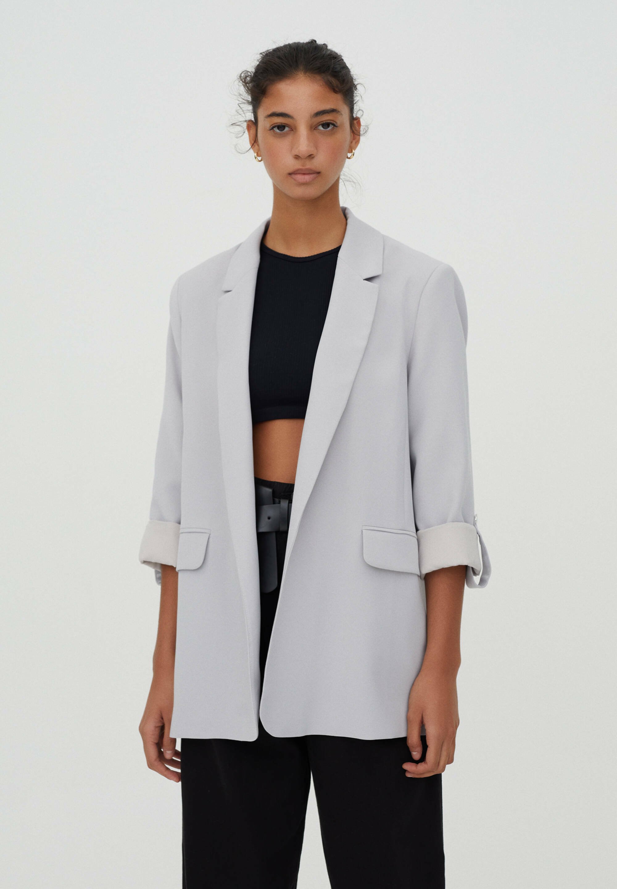 pull and bear blazer