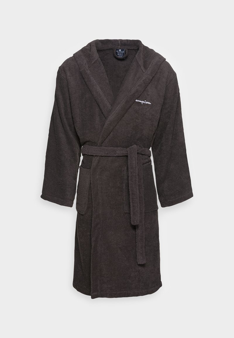Champion BATHROBE UNISEX Badekåpe black/grå Zalando.no
