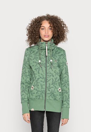 RYLIE BOTANICAL ZIP - Sweatjakke - green