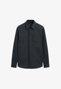 Massimo Dutti WITH ZIP - Veste sans manches - dark blue/bleu marine Massimo Dutti WITH ZIP - Veste sans manches - dark blue/bleu marine