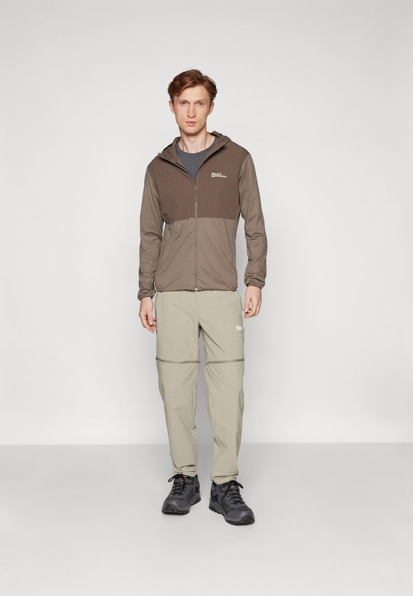 PRELIGHT TRAIL HOODY  - Zip-up sweatshirt - cold coffee2