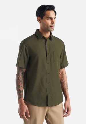 MERINO STEVESTON - Camisa - OLIVE
