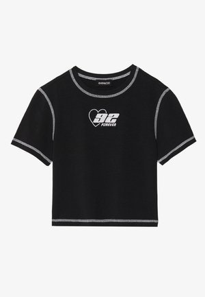 Even&Odd T-shirt imprimé - black