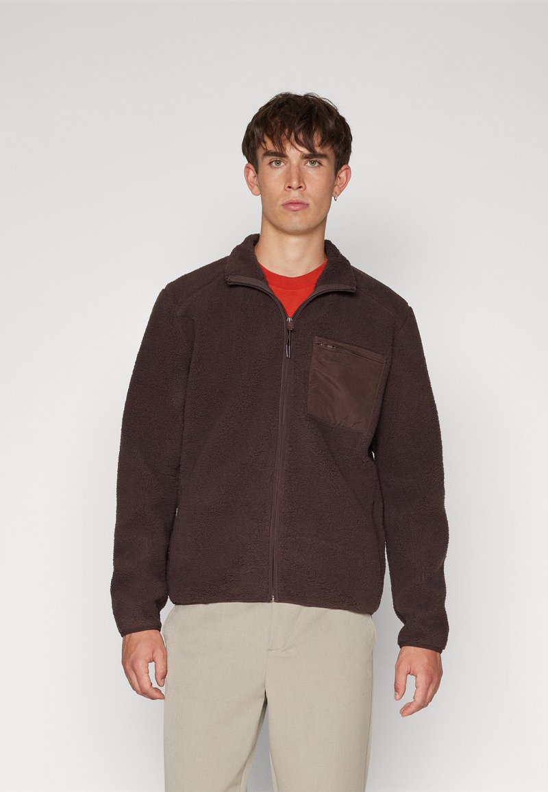 Only & Sons ONSDALLAS JACKET - Jachetă din fleece - hot fudge
