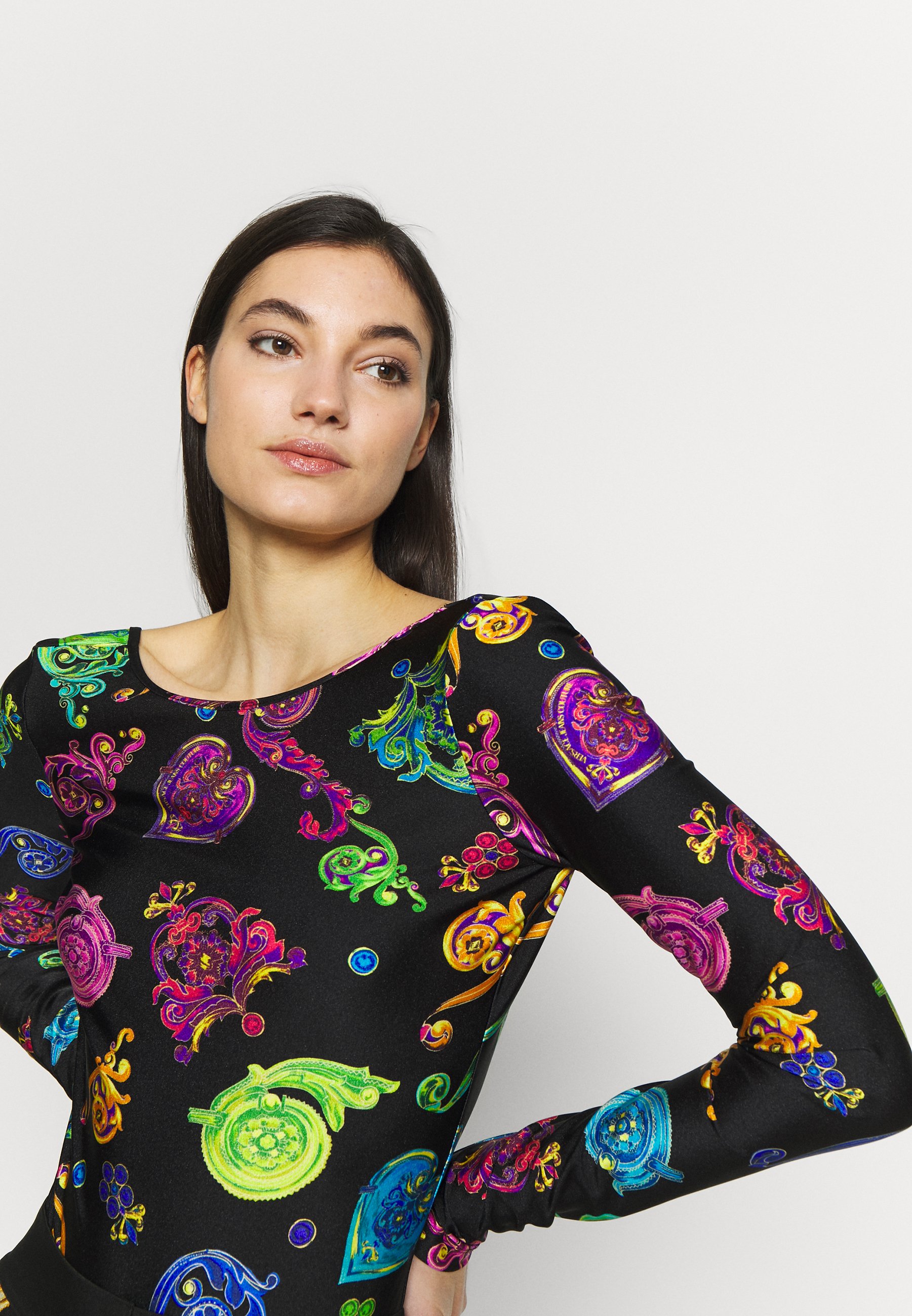 Versace Jeans Couture Topper langermet multi colour Versace Jeans Couture LADY - Topper langermet - mult scuri