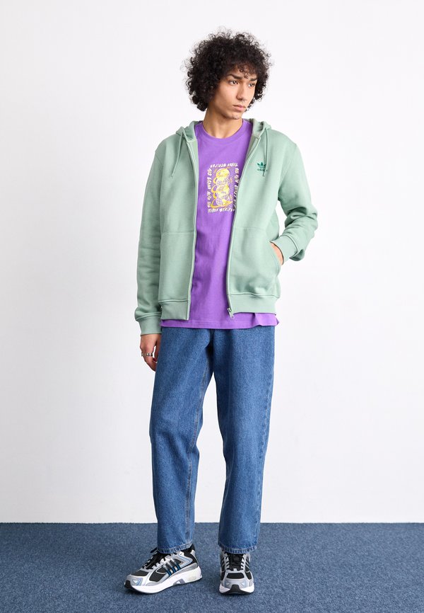 STREET - Print T-shirt - active purple2