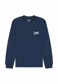 WOBBLY TEE - REGULAR FIT - Langarmshirt - rivet navy