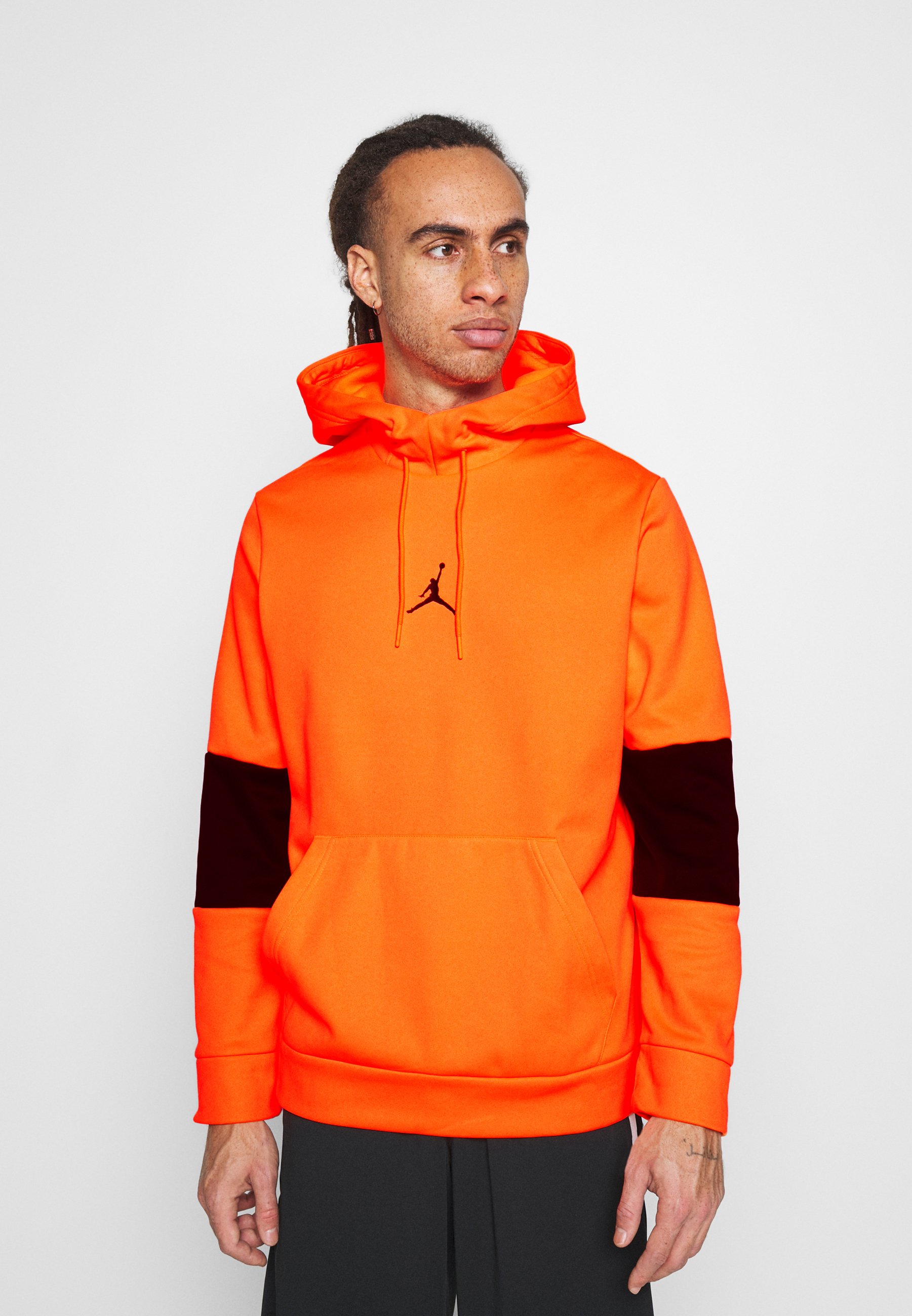 total orange hoodie