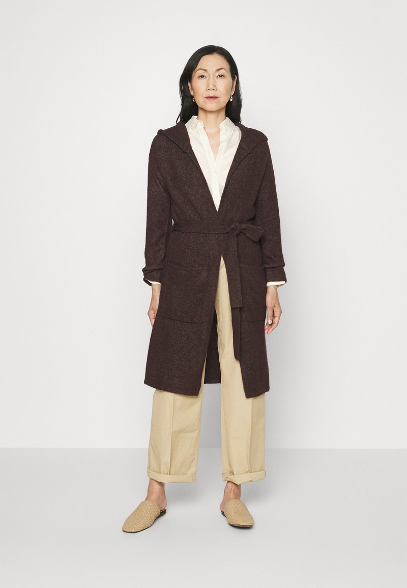 Cream LONG CARDIGAN Gilet java melange/marron ZALANDO.FR