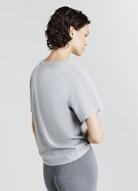 Calliope TINTA UNITA - T-shirt basic - grigio medio melange