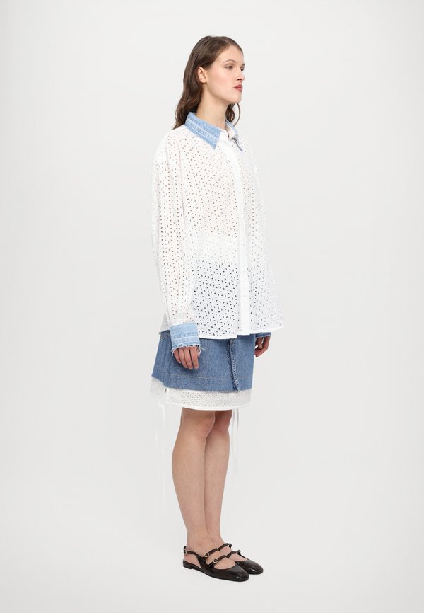 BRODERIE ANGLAISE SHIRT - Button-down blouse4