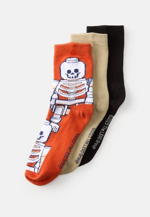 UNISEX 3 PACK - Socks - black