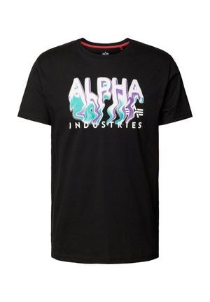 Alpha Industries Print T-shirt - black
