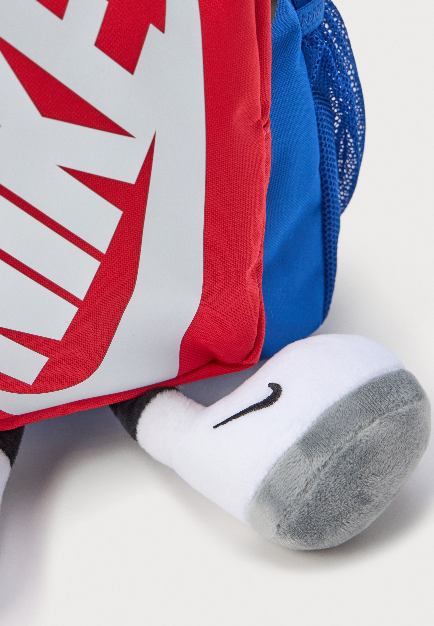 red white and blue nike backpack