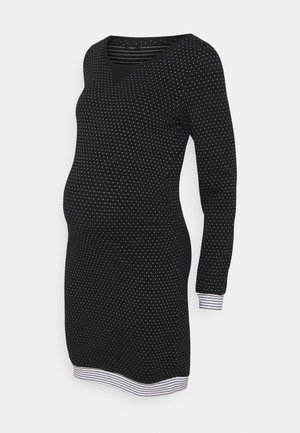 VD MATERNITY NIGHTDRESS - Noćna košulja - black