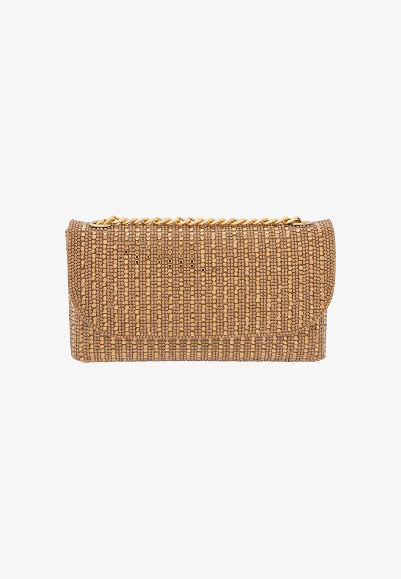 faina Clutch - gold coloured
