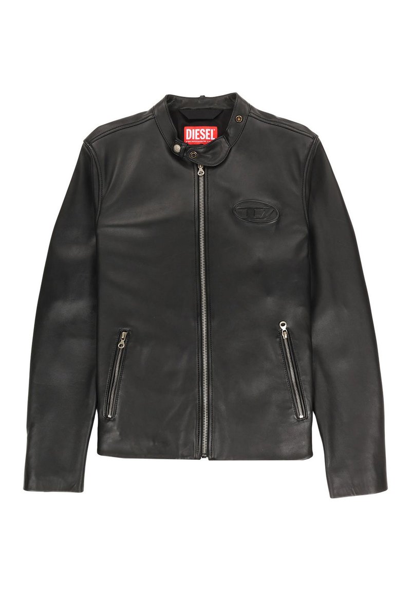 Diesel Imitatieleren jas zwart Diesel Imitatieleren jas zwart