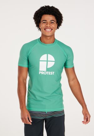 T-shirt print - frosty green