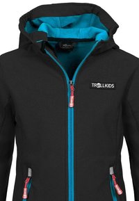 TROLLKIDS OSLOFJORD - Soft shell jacket - anthracite