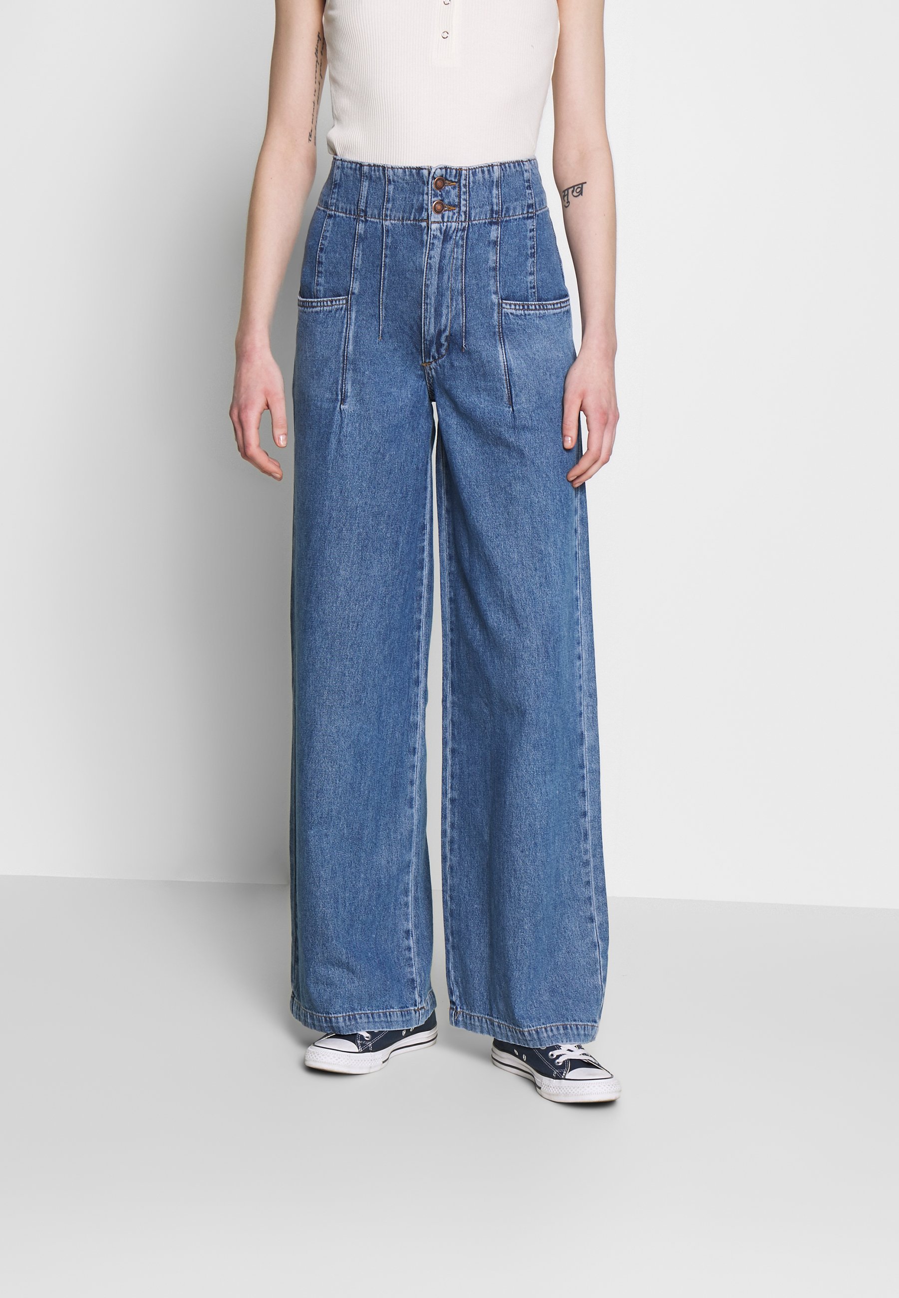 midnight city flared jeans