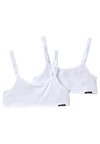 2 PACK - Brassière - white