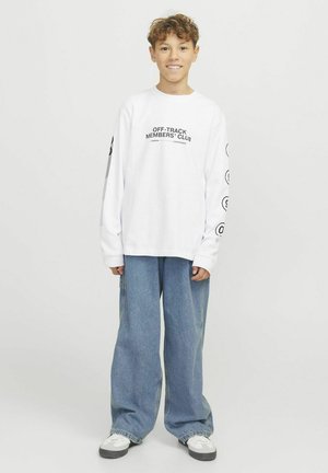 Jack & Jones Junior, JJIALEX JJCARPENTER JNR - Trapézfarmer - blue denim
