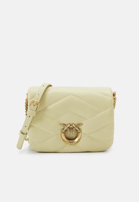 LOVE CLICK PUFF - Cross body bag - yellow