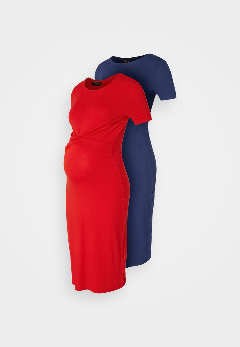 Anna Field MAMA Jerseyjurk donkerblauw Anna Field MAMA Jerseyjurk donkerblauw