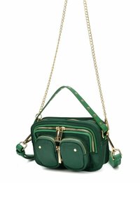 Núnoo HELENA - Handtas - donkergroen goud